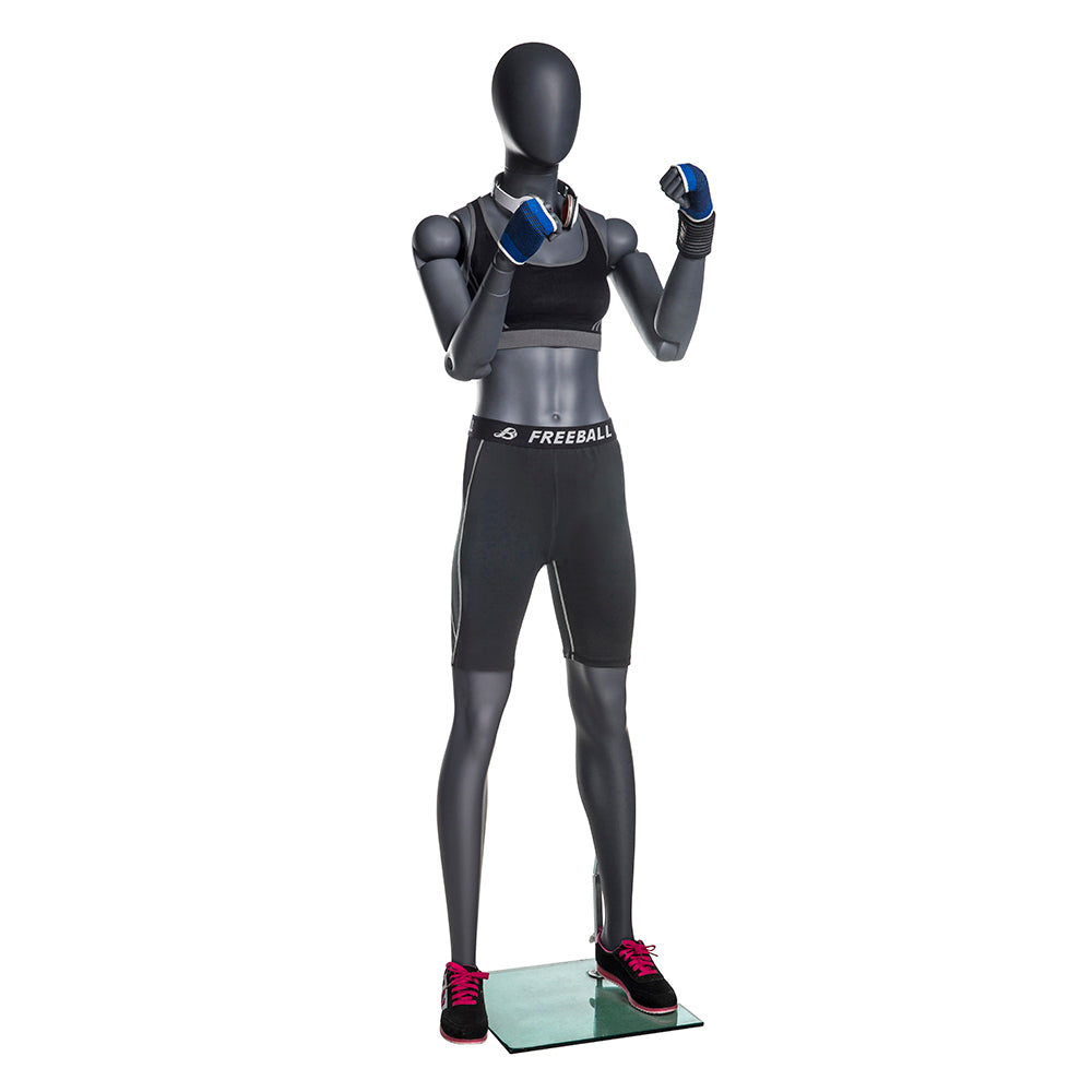 Posable Athletic Mannequin - Female (TMK-MZ-NI-FFXG)