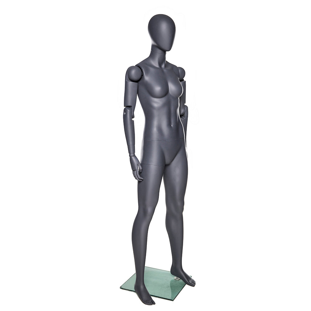 Posable Athletic Mannequin - Female (TMK-MZ-NI-FFXG)