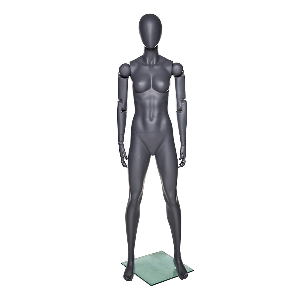 Posable Athletic Mannequin - Female (TMK-MZ-NI-FFXG)