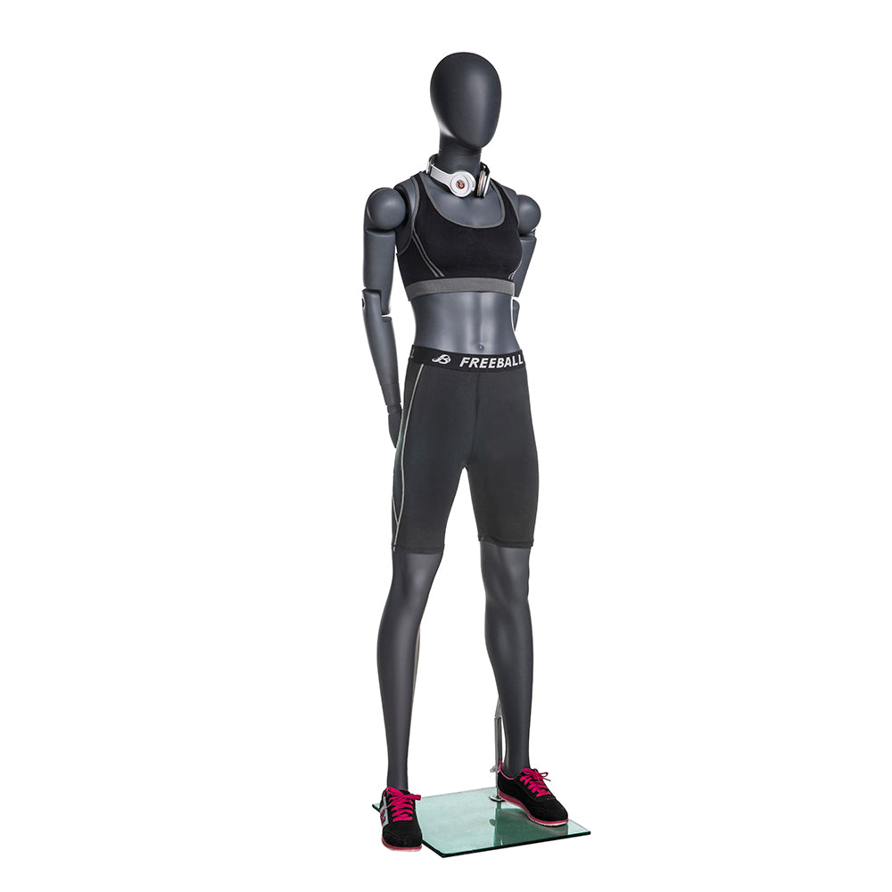 Posable Athletic Mannequin - Female (TMK-MZ-NI-FFXG)
