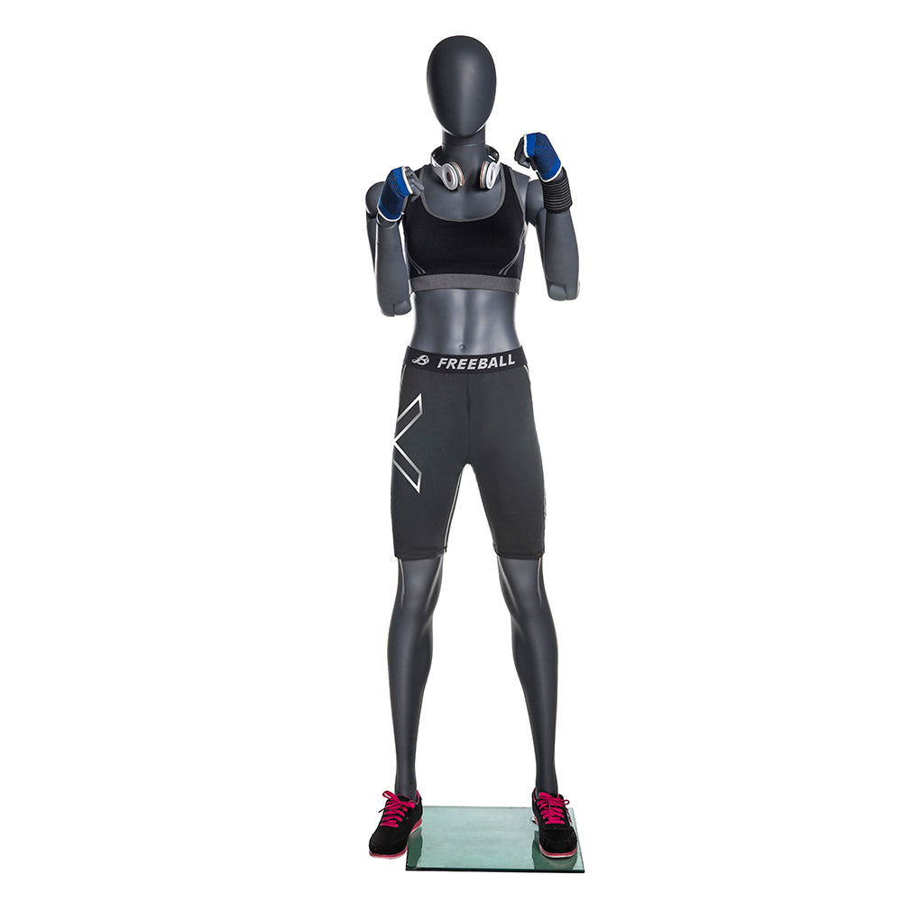 Posable Athletic Mannequin - Female (TMK-MZ-NI-FFXG)