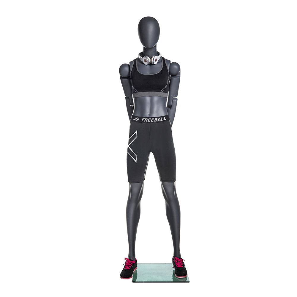 Posable Athletic Mannequin - Female (TMK-MZ-NI-FFXG)