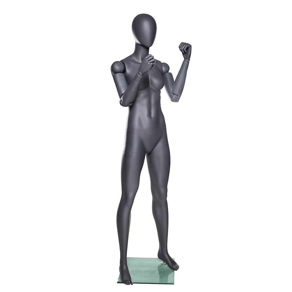 Posable Athletic Mannequin - Female (TMK-MZ-NI-FFXG)
