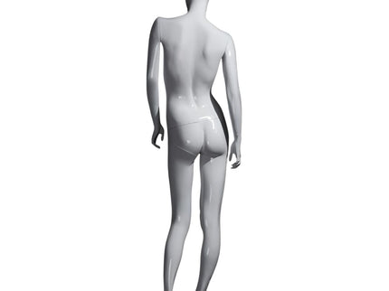 Female White Standing Egghead Mannequin (TMK-MZ-OZIW4)