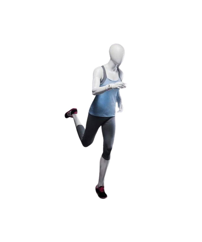 Athletic White Female Running Mannequin  (TMK-MZ-PB4W2)