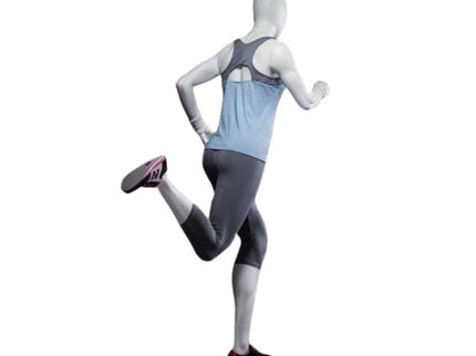 Athletic White Female Running Mannequin  (TMK-MZ-PB4W2)