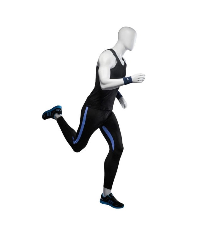 Athletic White Male Running Mannequin (TMK-MZ-PB5W2)