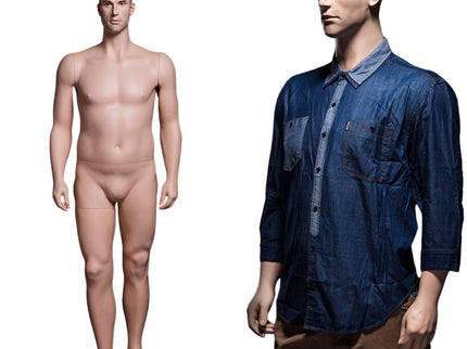 Plus Size Male Mannequin (TMK-MZ-PLUSMAN2)