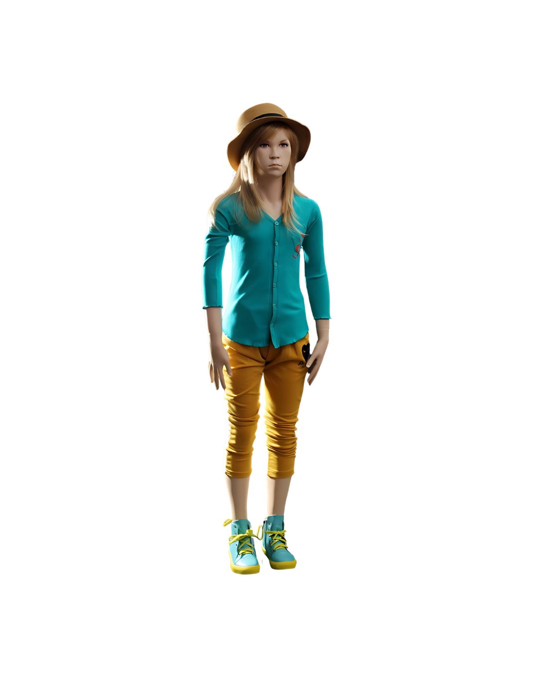 Teenage Girl Realistic Mannequin (TMK-MZ-SK02)