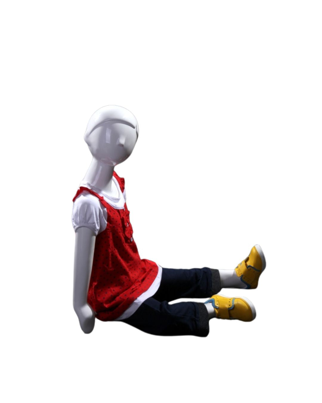 Abstract Little Child Sitting Mannequin (TMK-MZ-TOM5)