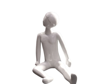 Abstract Little Child Sitting Mannequin (TMK-MZ-TOM5)