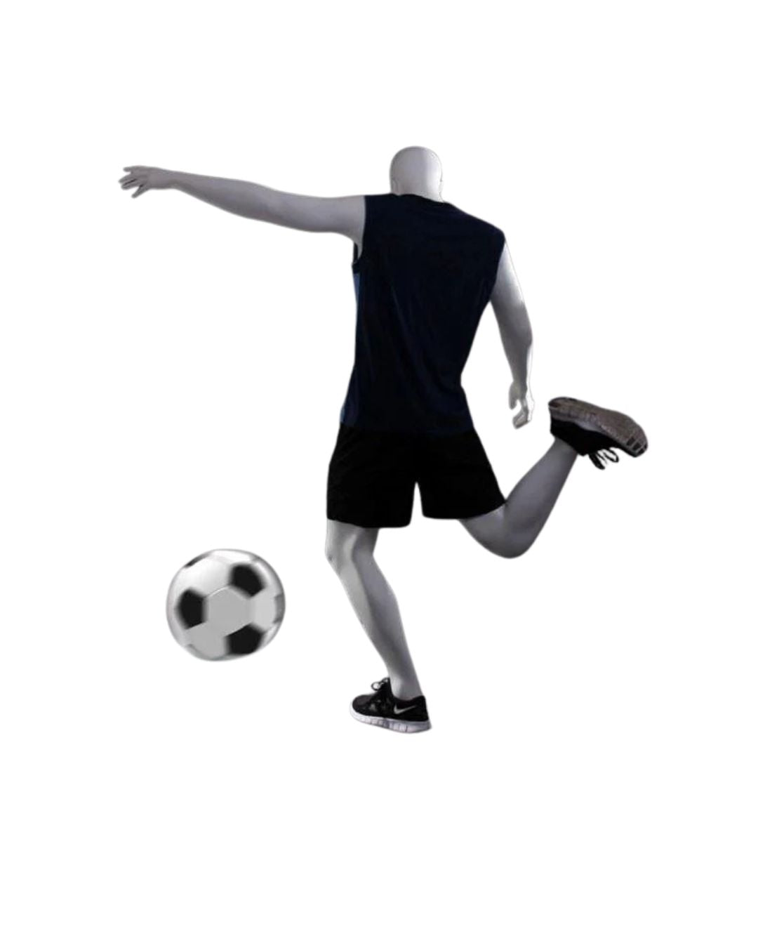 Male Sports Abstract Soccer Mannequin (TMK-MZ-TQ1)