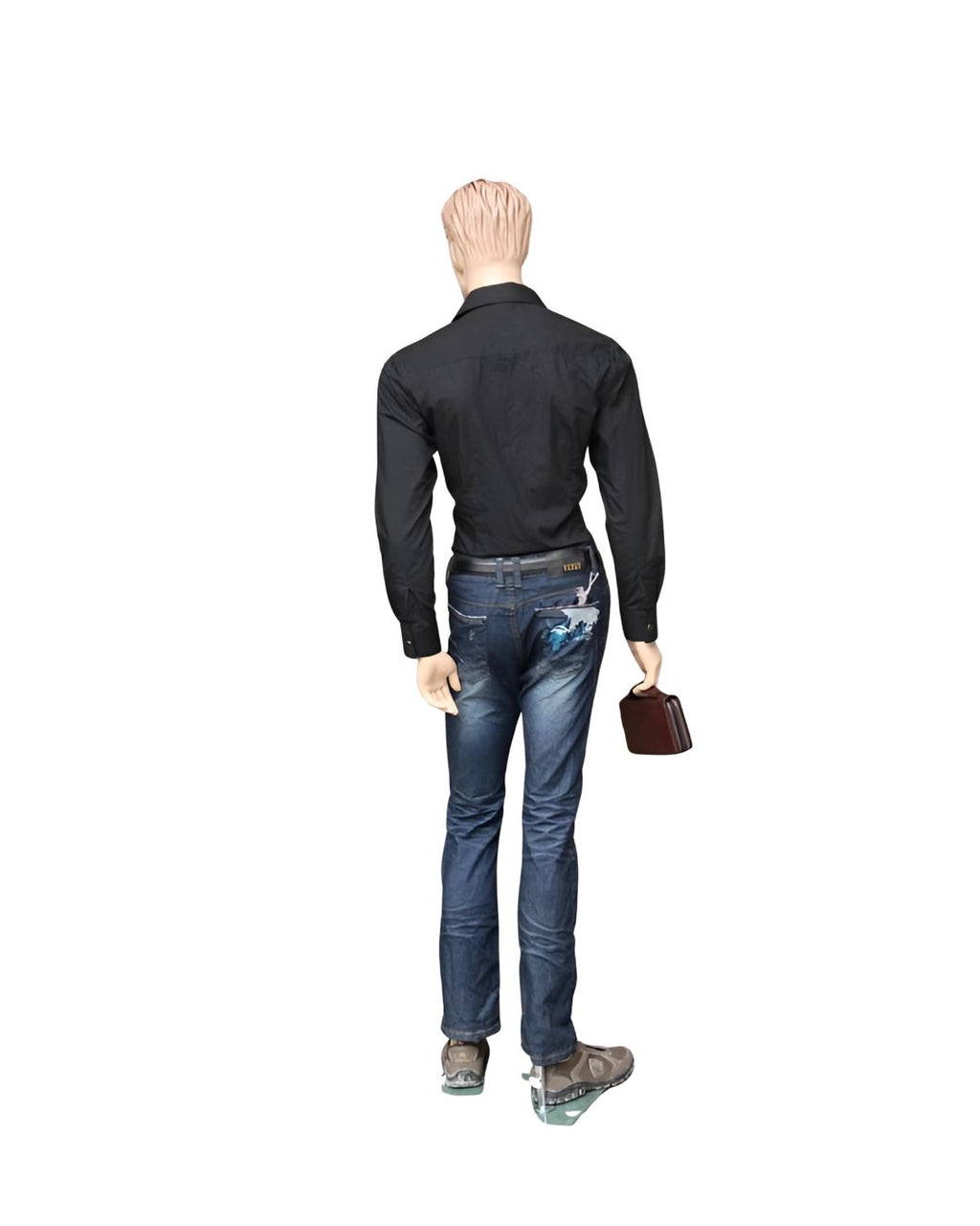 Male Realistic with Molded Hair Mannequin (TMK-MZ-WEN3)