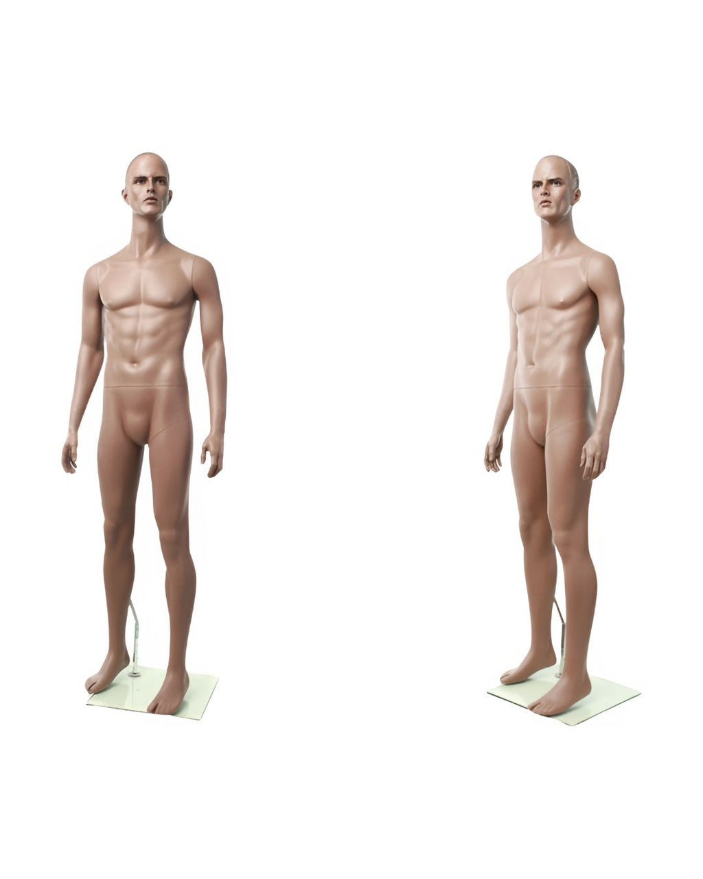 Rich Brown Finish Male Mannequin (TMK-MZ-ZEKE1)