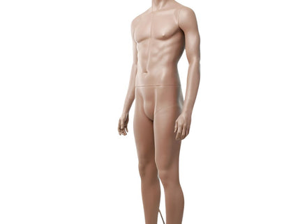 Rich Brown Finish Male Mannequin (TMK-MZ-ZEKE1)