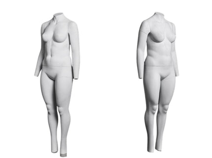 Plus Size Female Invisible Ghost Mannequin Full Body for Photography (TMK-MZGH10)