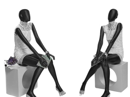 Black Abstract Female Mannequin (TMK-OZIB1)