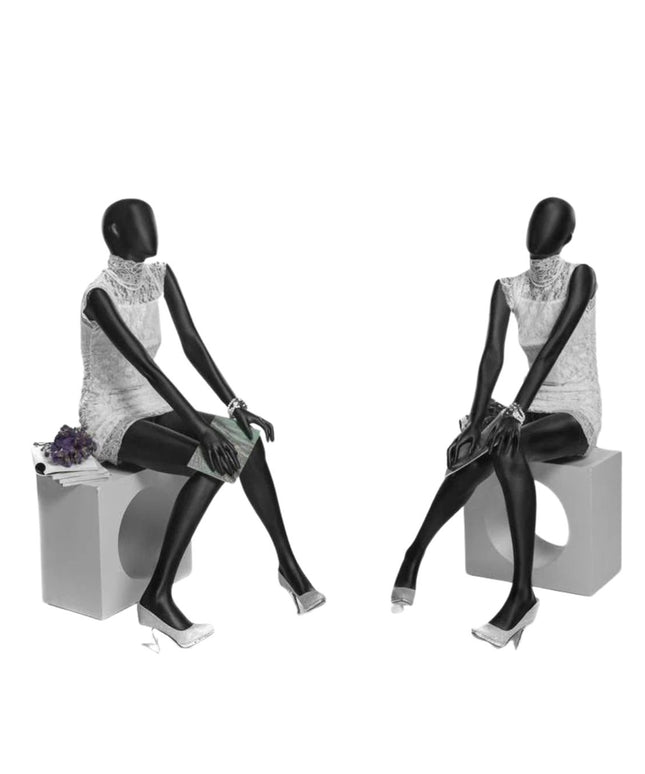 Black Abstract Female Mannequin (TMK-OZIB1)