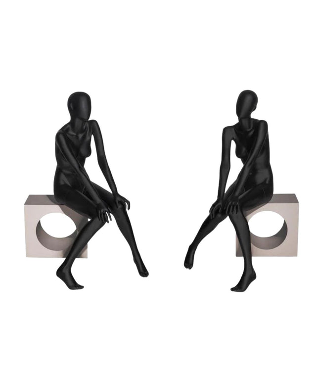 Black Abstract Female Mannequin (TMK-OZIB1)