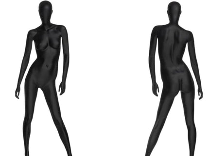 Black Female Abstract Mannequin (TMK-OZIB3)