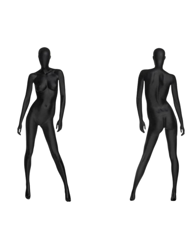 Black Female Abstract Mannequin (TMK-OZIB3)