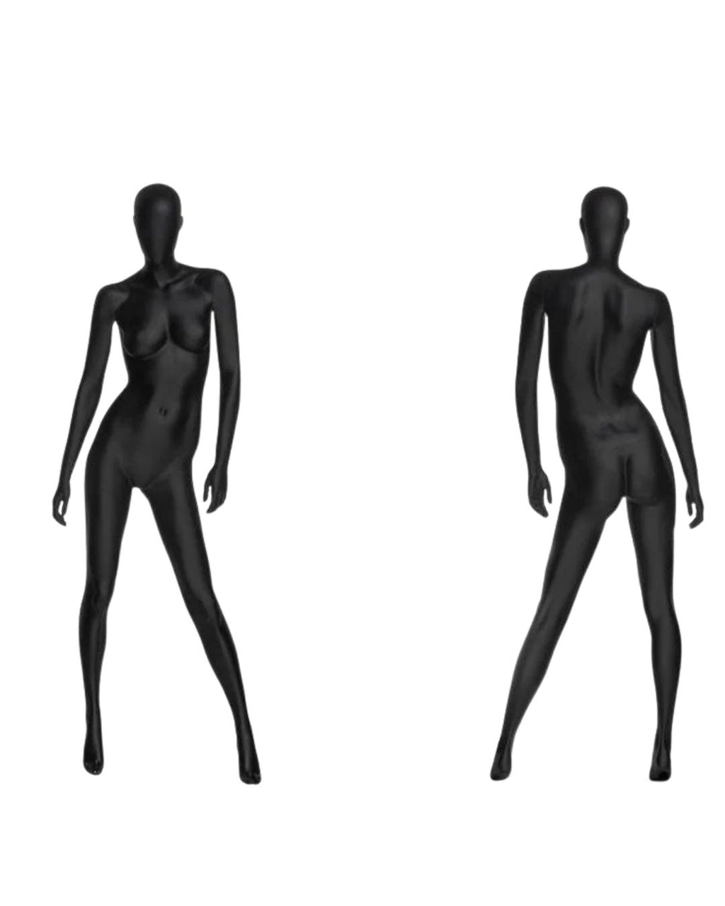 Black Female Abstract Mannequin (TMK-OZIB3)