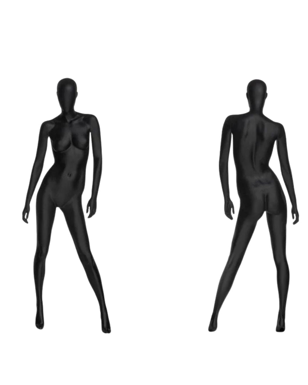 Black Female Abstract Mannequin (TMK-OZIB3)