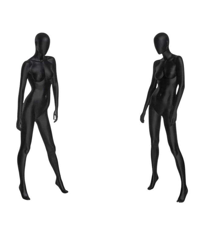 Black Female Abstract Mannequin (TMK-OZIB3)