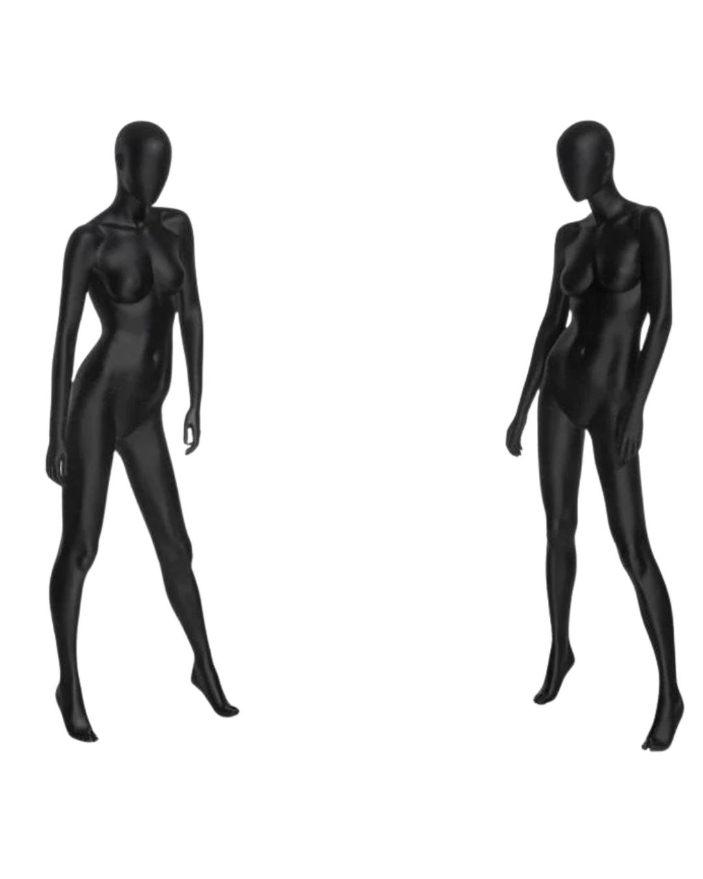 Black Female Abstract Mannequin (TMK-OZIB3)