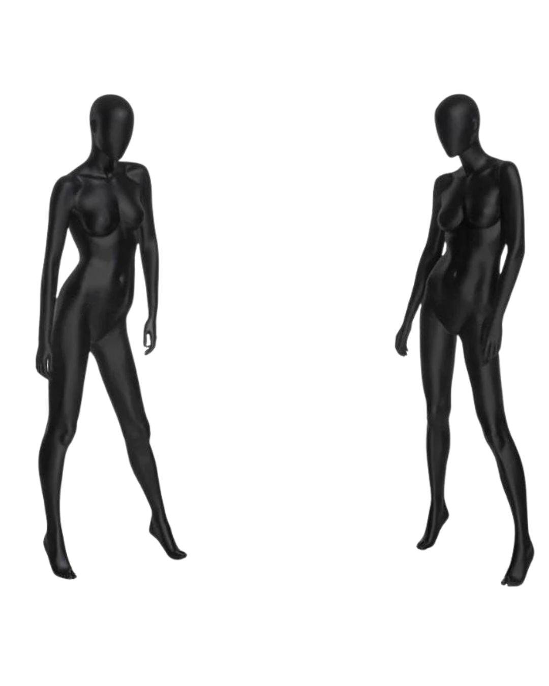 Black Female Abstract Mannequin (TMK-OZIB3)