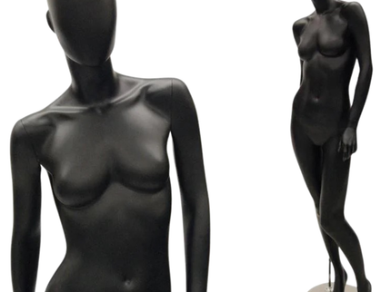 Black Female Abstract Mannequin (TMK-OZIB4)