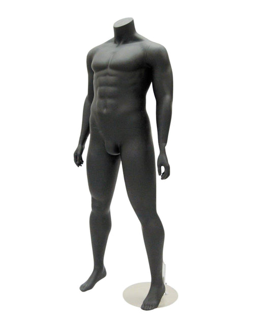 Athletic Headless Plus Size Male Mannequin (TMK-PLUSMANBB)