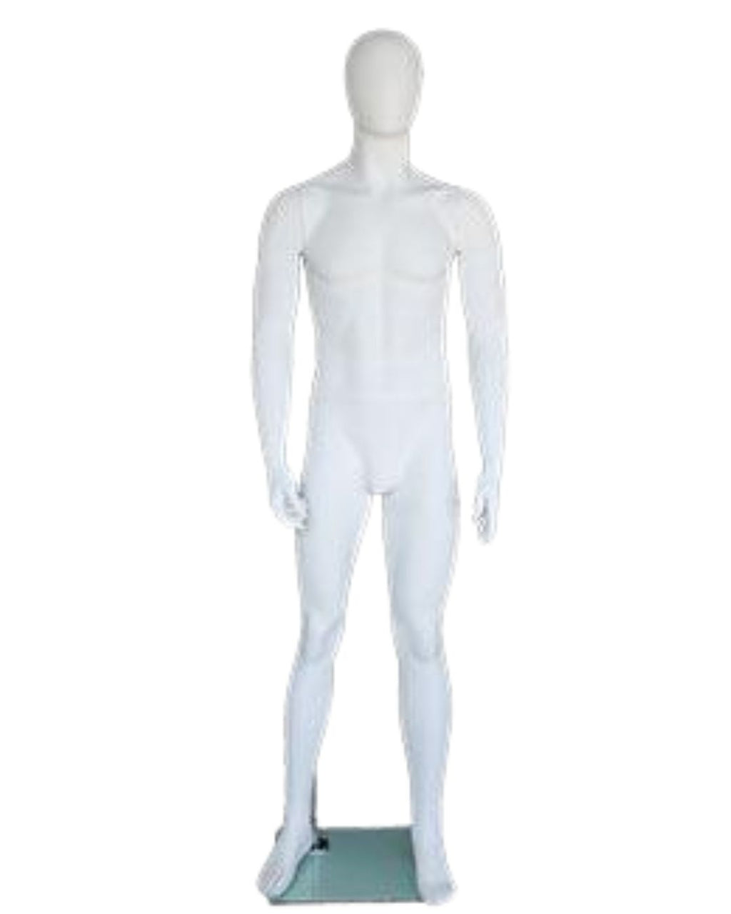 Male Egghead Mannequin (TMK-SFM25E-WT)