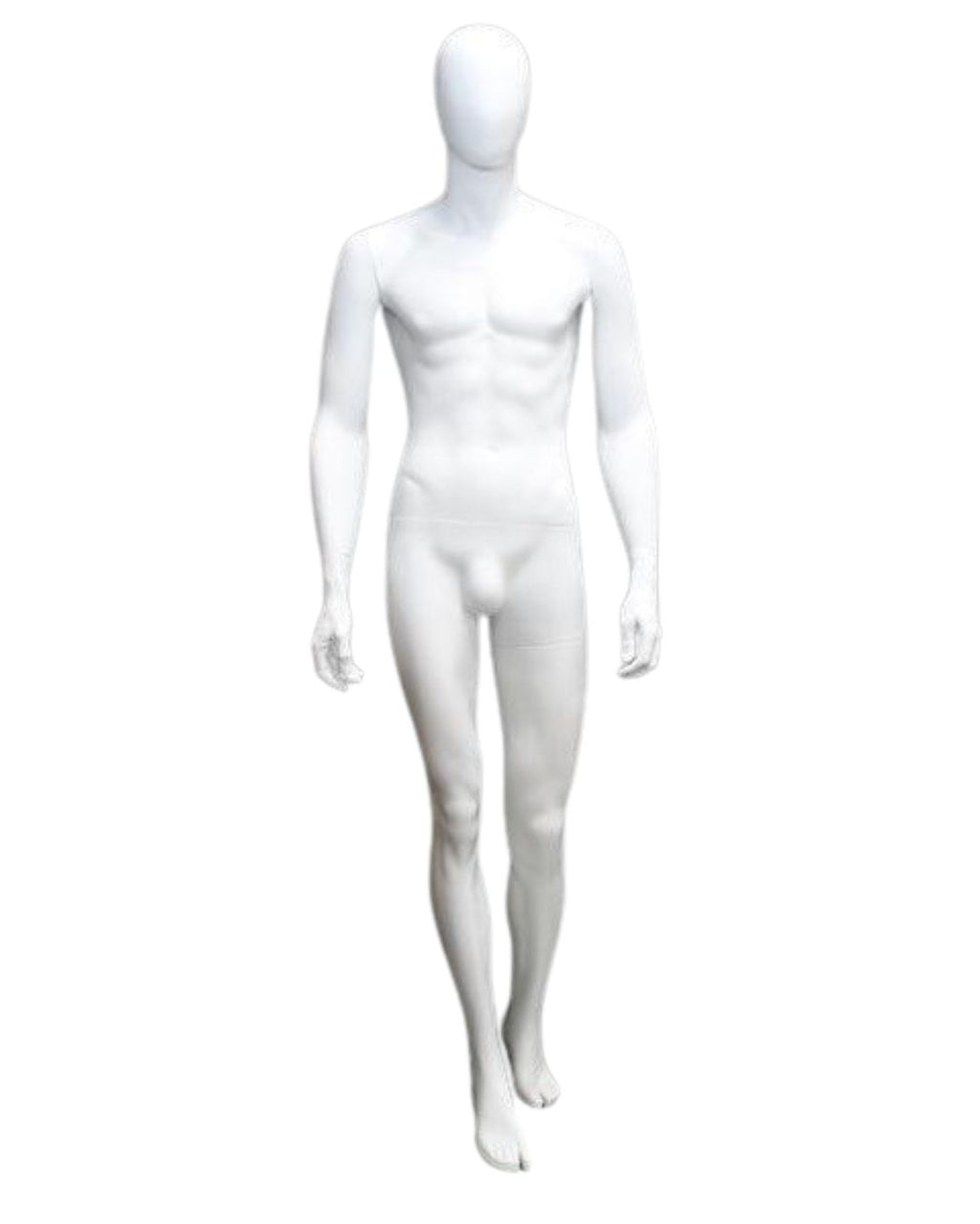 Male Egghead Mannequin TMK-SFM43E-WT