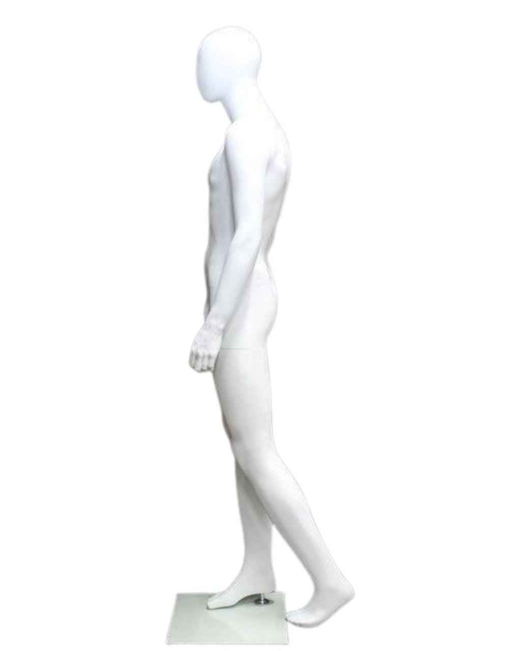 Male Egghead Mannequin TMK-SFM43E-WT