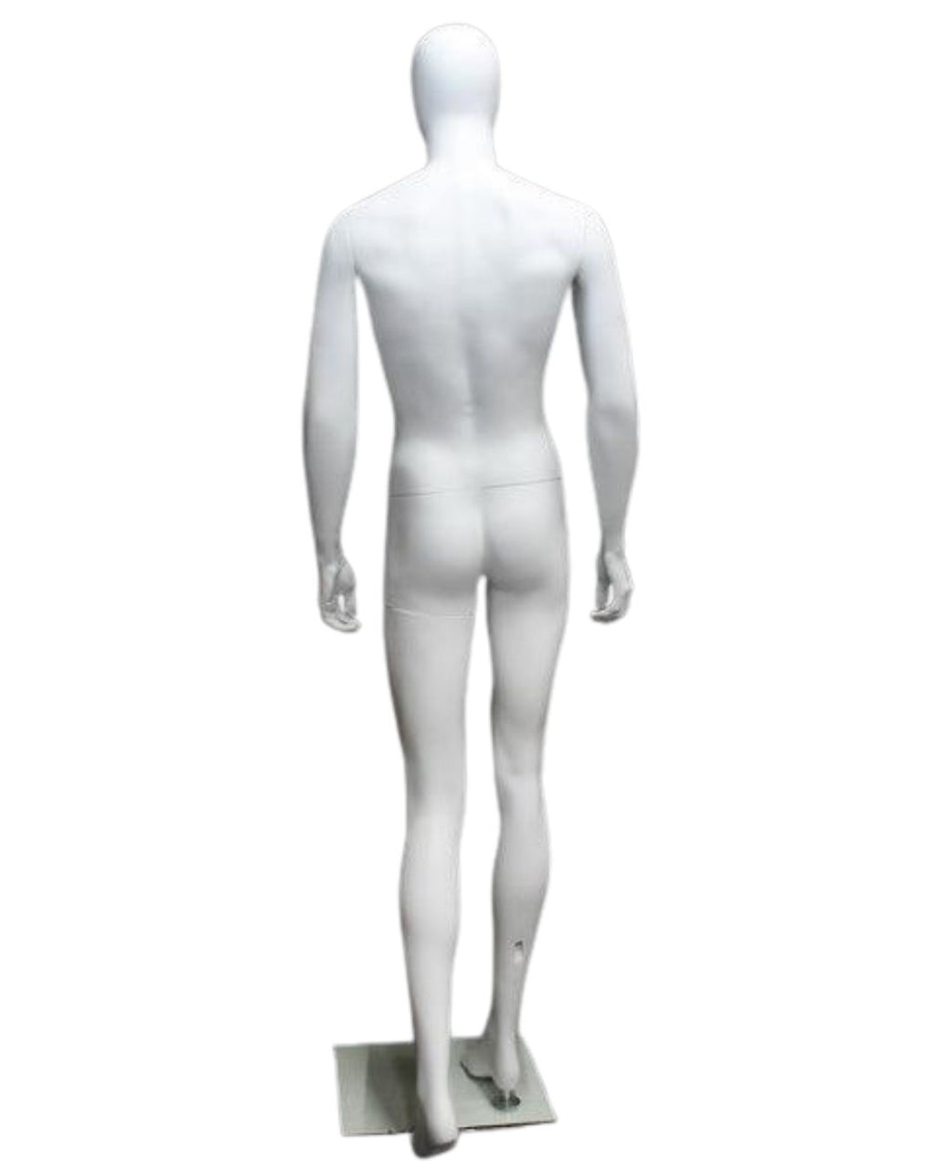 Male Egghead Mannequin TMK-SFM43E-WT