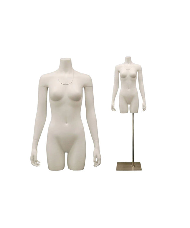Female Torso Mannequin for Invisible Effect w/ Base (TMK-TFW-IV)