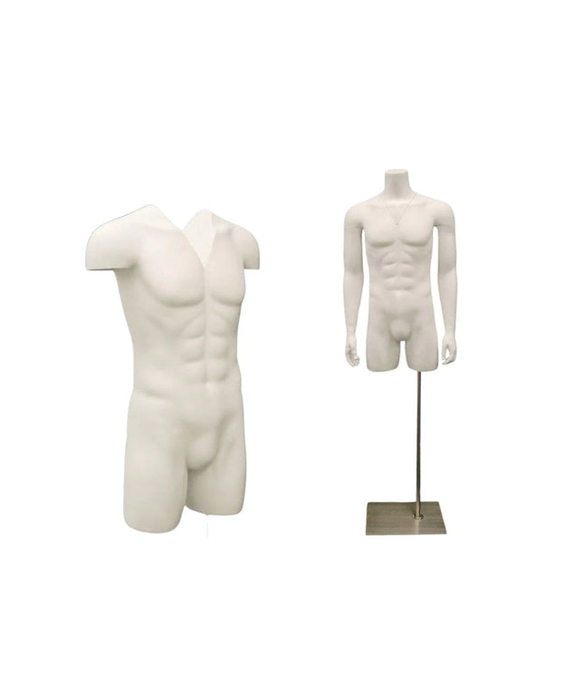 Male Torso Mannequin for Invisible Effect w/ Base (TMK-TMW-IV)