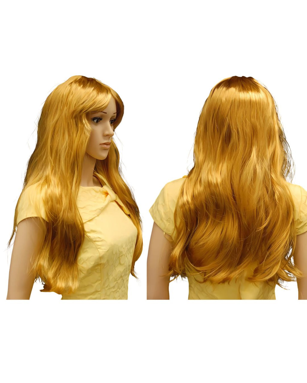 Golden Goddess Extra-Long Wavy Wig (TMK-WG-S012B-P27)