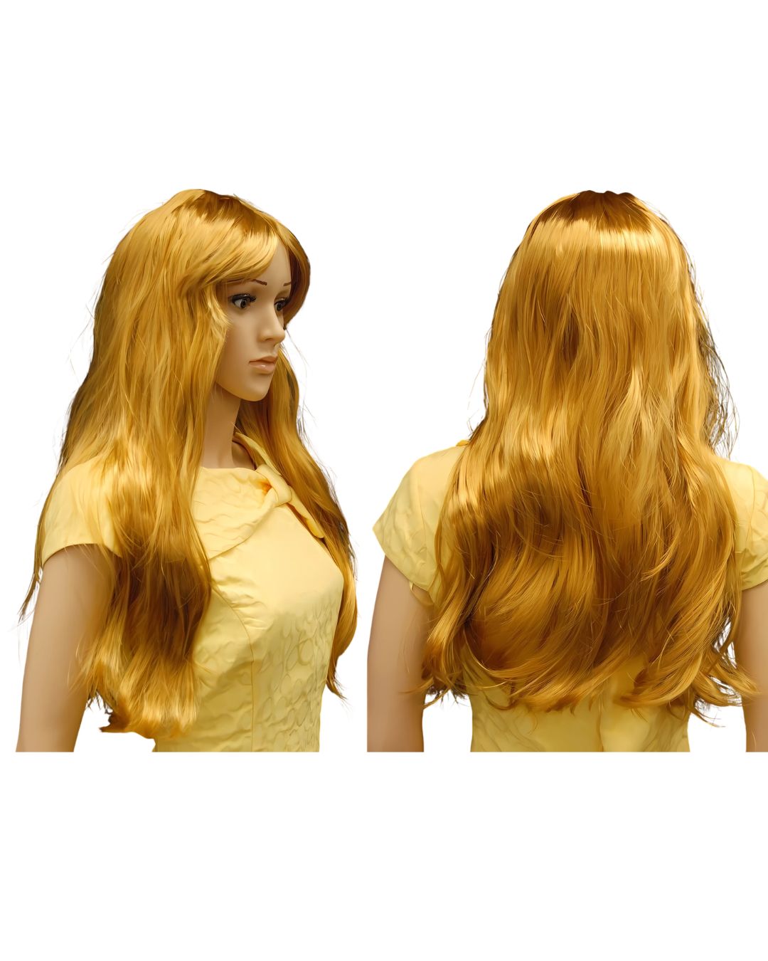 Golden Goddess Extra-Long Wavy Wig (TMK-WG-S012B-P27)