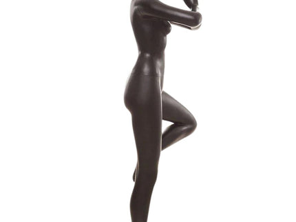 Black Female Yoga Mannequin (TMK-YOGA02BK)