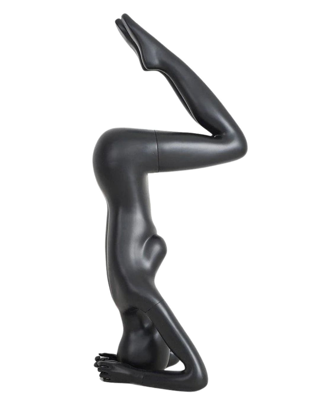 Black Female Yoga Mannequin (TMK-YOGA03BK)