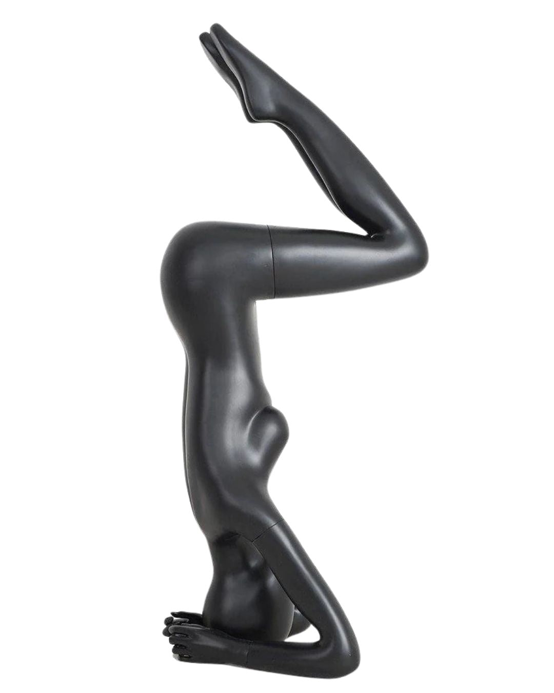 Black Female Yoga Mannequin (TMK-YOGA03BK)