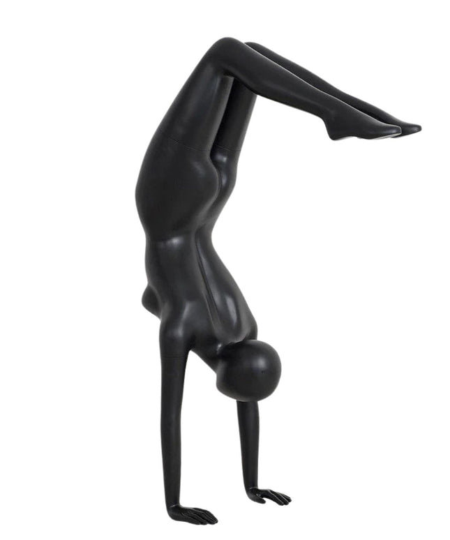 Black Female Yoga Mannequin (TMK-YOGA04BK)