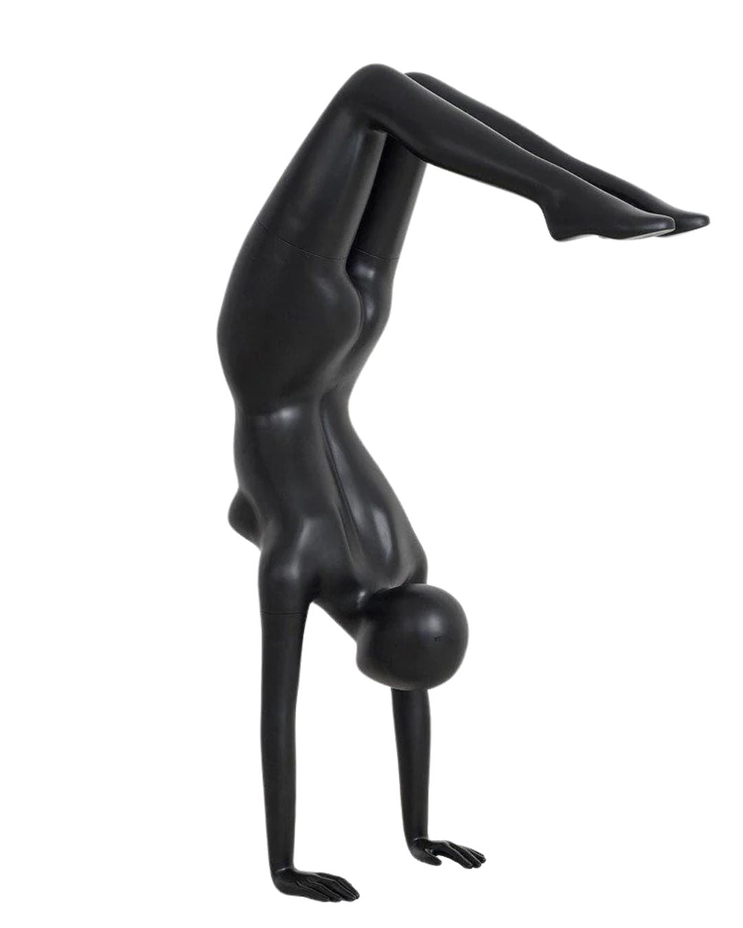 Black Female Yoga Mannequin (TMK-YOGA04BK)