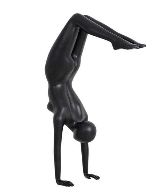 Black Female Yoga Mannequin (TMK-YOGA04BK)