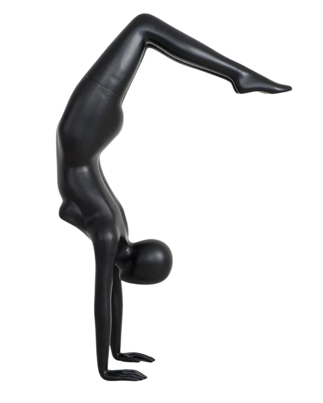 Black Female Yoga Mannequin (TMK-YOGA04BK)