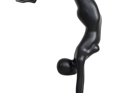 Black Female Yoga Mannequin (TMK-YOGA04BK)