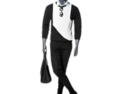 Male Abstract Gray Mannequin (TMK-MZ-MG001)