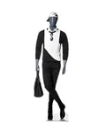 Male Abstract Gray Mannequin (TMK-MZ-MG001)